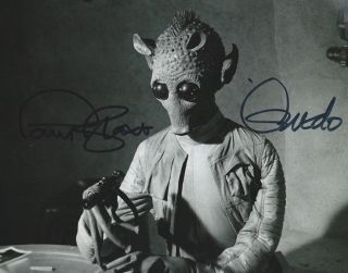 Star Wars Greedo Paul Blake Signed Photo
