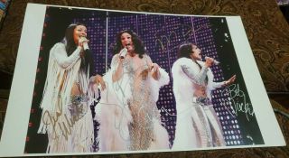 The Cher Show Signed Broadway 11x17 Poster Bob Mackie Stephanie J Block Rare
