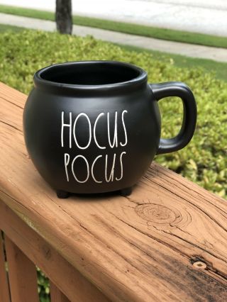 Rae Dunn By Magenta Hocus Pocus Halloween 2020 Cauldron Black Coffee Mug