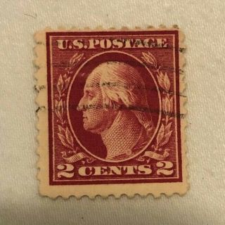 Rare Red George Washington 2 Cent Stamp