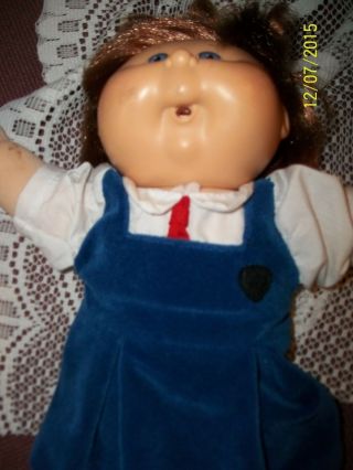 Cabbage Patch Kid 17 " First Ed.  Red Hair/blue Eyes.  /xavier Robertspreowned.