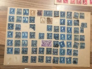 USA Stamps Abraham Lincoln; George Washington; Benjamin Franklin large lot 2 3