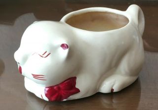 Vintage Shawnee Pottery Puss N Boots Cat Kitty Planter Hard To Find