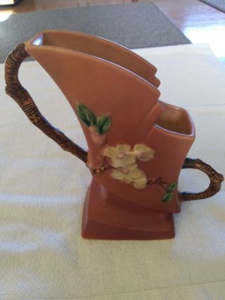 Roseville Apple Blossom Vase 373 - 7 "