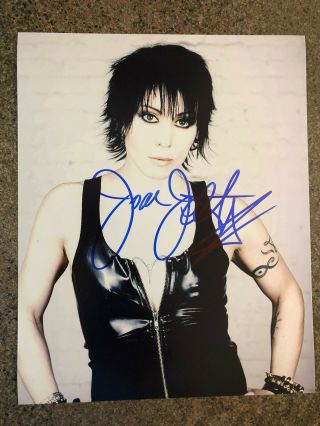 Joan Jett Signed Autograph Photo 8 X 10