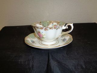 Royal Albert Josephine Empress Series Bone China Tea Cup & Saucer England C/s