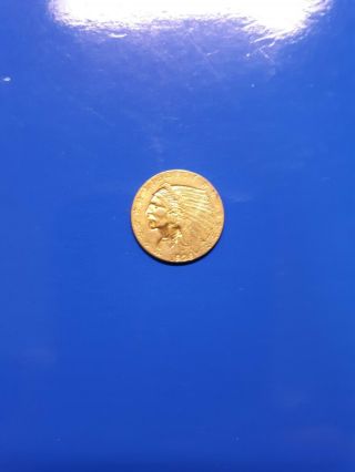 1928 Indian Head $2.  50 Gold Piece