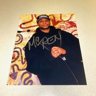 Mc Ren Autographed Signed 8x10 Photo Rapper Nwa N.  W.  A.  Straight Outta Compton -