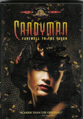 Candyman Farewell To The Flesh Dvd Signed By Tony Todd