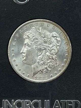 Ngc Ms64,  1882 - Cc Gsa Morgan Dollar.  Nr.  Gem Bu.  Nr.