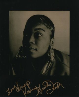Roxanne Shante Rapper Real Hand Signed 8x10 " Photo 1 Autographed