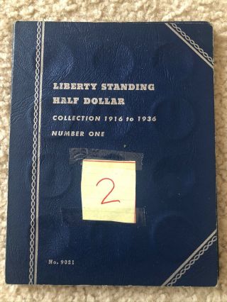 Liberty Standing Half Dollar Set 1916 - 1947 (partial 38 Coin)