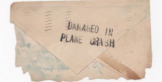 1945 Plane Crash Cover/Letter Military Mother/Father to Son 334th Infantry 3