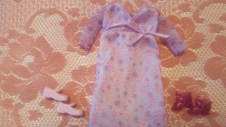 Barbie Happy Family Pregnant Midge Maternity Dress And 2 Pr.  Shoes