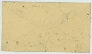 Mr Fancy Cancel CSA 7 PAIR COVER WITH MOBILE ALA 1863 DCDS TO LIVINGSTON ALA 3