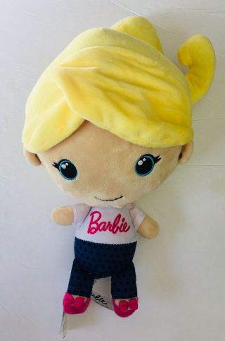 2018 Barbie 10.  5 " Plush Doll Sega Prize International Collectible Gift Licensed