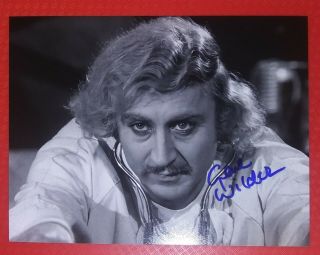 Gene Wilder Hand Signed Autographed Photo 8 X 10 Young Frankenstein Mel Brooks