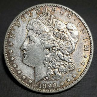 1893 O Morgan Silver Dollar Unc Key Date