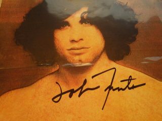 John Travolta Hand Signed Autographed Self Titled Lp Album With