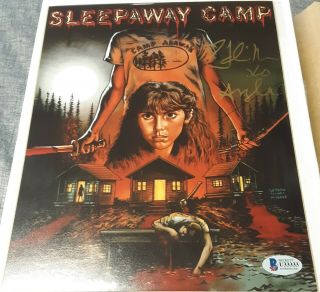 Felissa Rose Autograph Signed 8x10 Photo - Sleepaway Camp Horror Movie Bam Box