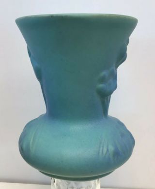 Van Briggle Ming Blue Anemone Design Vase/Planter 2