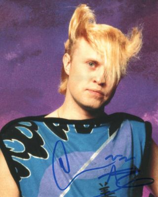 Mike Score From A Flock Of Seagulls Band Real Hand Signed 8x10 " Photo 4