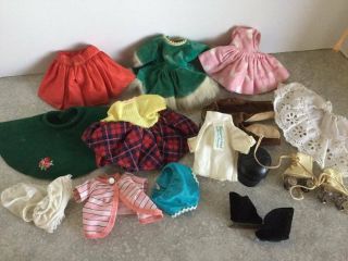 Groups Of Misc.  8 " Doll Clothes 1950 