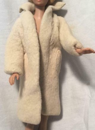 1963 Barbie Peachy Fleecy Coat Outfit