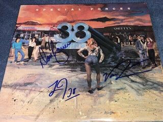 Don Barnes,  38 Special Group Signed Autographed Record Album Lp