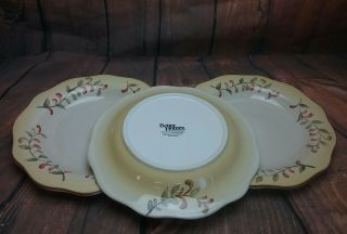 Tusan retreat better homes and gardens 3 dinner plates 2