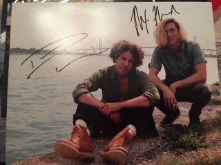 Lewis Del Mar Band Signed Autograph 8x10 Photo B W/ Proof Danny Miller