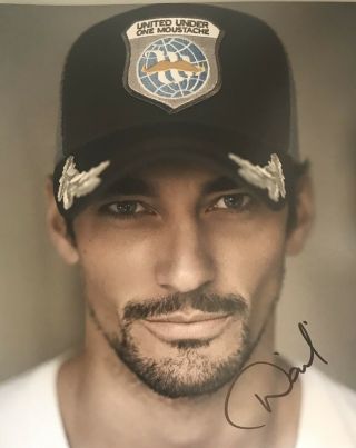 David Gandy Signed Autographed 8x10 Color Photo Sexy