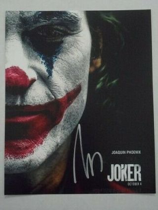 Joaquin Phoenix 8x10 Signed Photo Autographed - " Mr.  Joker "