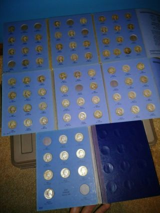 Great Buy Washington Quarter 1932 - 1964 90 Silver 74 Of 83 Nearly Complete Set