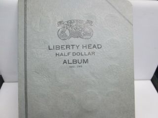 Dansco Liberty Head Half Dollar Album 1892 - 1903