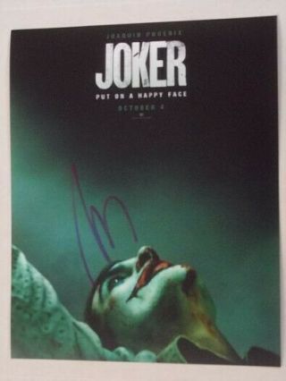Joaquin Phoenix 8x10 Signed Photo Autographed - " Joker "