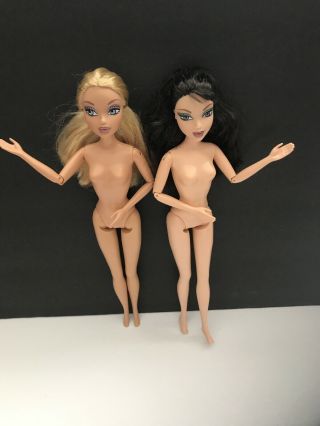Two Mattel My Scene Jointed Arms Dolls Kennedy And Nolee