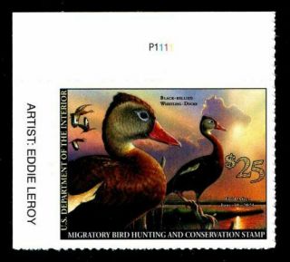 2020 Rw87 Federal Duck Stamp Vf Ognh Rare Ul Plate Single (eddie Leroy) Ex