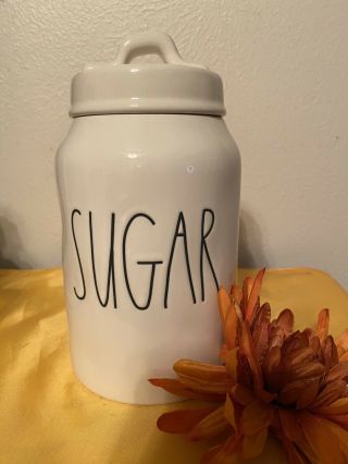 Rae Dunn Sugar Canister By Magenta Ll Large Letters Rare Nwt