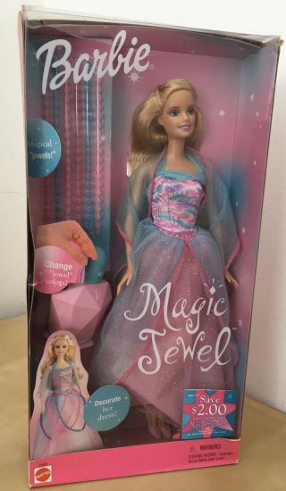 Barbie Magic Jewel 2001 Doll.  Nib