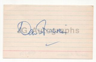 David Niven - English Actor: " The Pink Panther " - Authentic Autograph