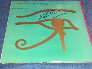 Alan Parsons Signed Autographed Eye In The Sky Album Lp