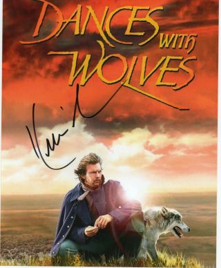 Autographed Kevin Costner Signed 8 X 10 Photo