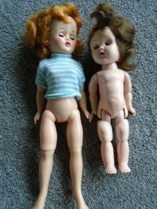 Vintage Vogue Ginny And Jill Dolls 1957
