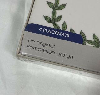 Pimpernel Portmeirion Design Botanic Garden Set of 4 Large Placemats 3