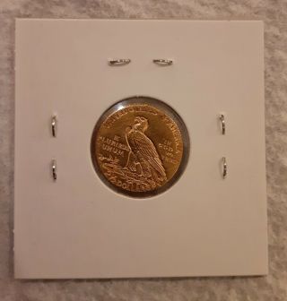 1914 - D $2.  5 Gold Indian A/U 3