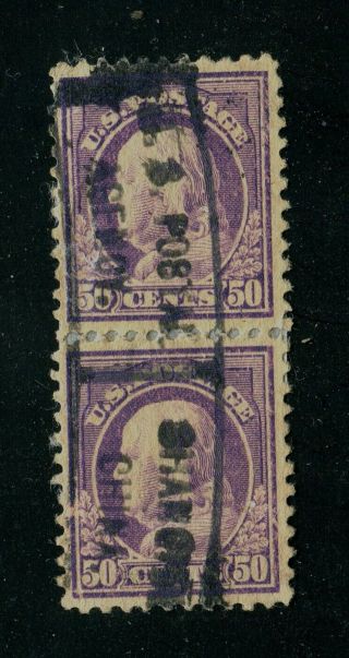 Rare Us 421 2bk Stamp With Shanghai,  China Post Cancel Mark