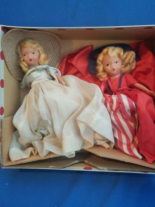 Vintage Nancy Ann Storybook Doll Bisque " A Very Independent Lady For July " 193