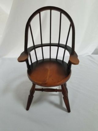 Colonial Style High Back Doll Chair