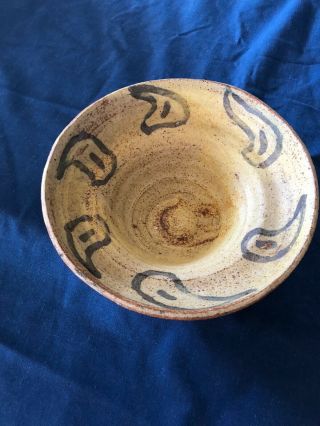 Vintage Hand Crafted Pottery Bowl